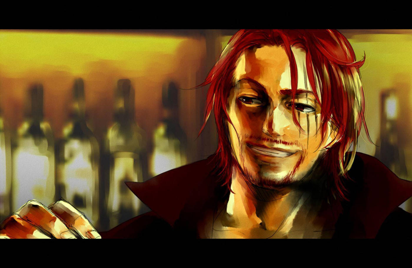 シャンクス ワンピース バーにて 壁紙