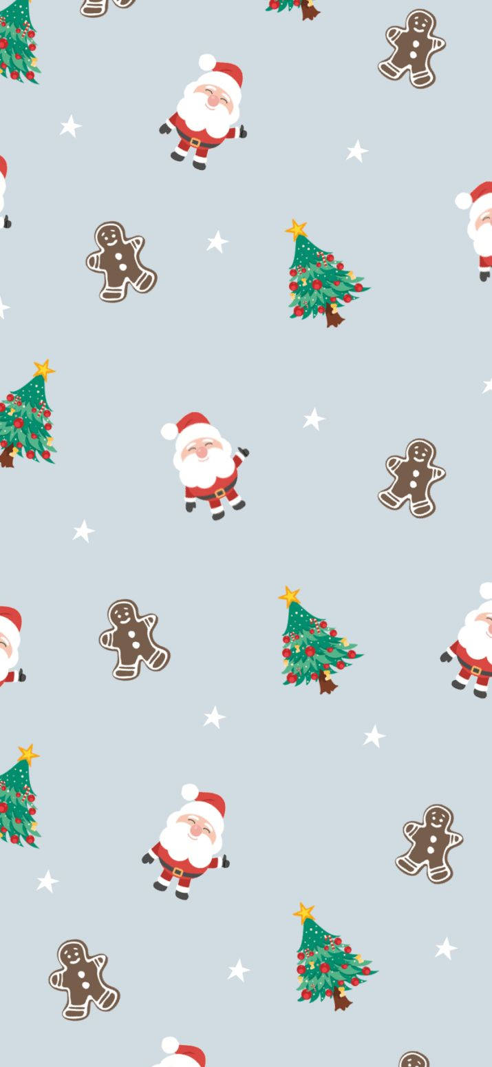 シンプルなクリスマス サンタクロース 壁紙