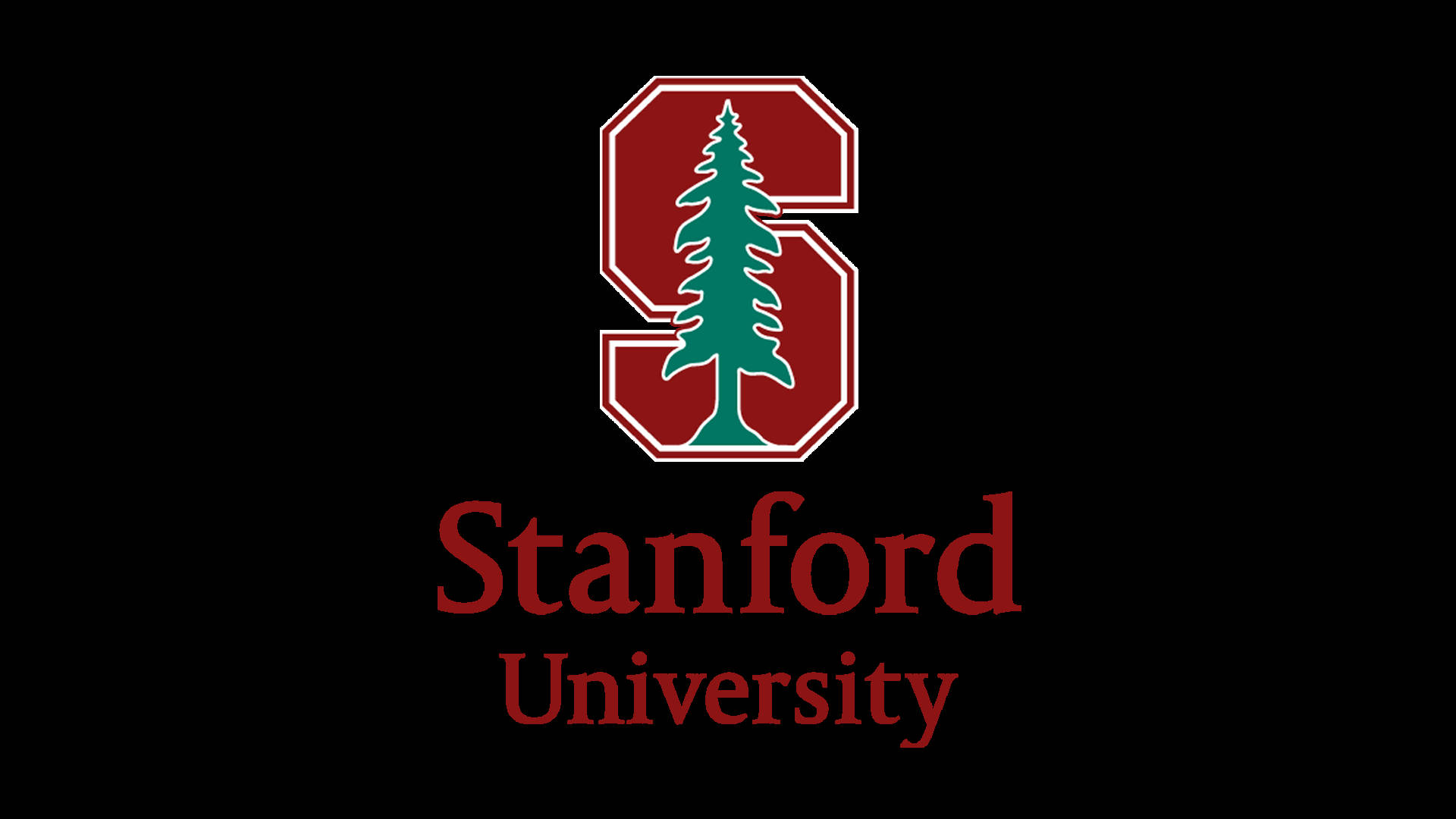 シンプルなスタンフォード大学ロゴの白背景 壁紙