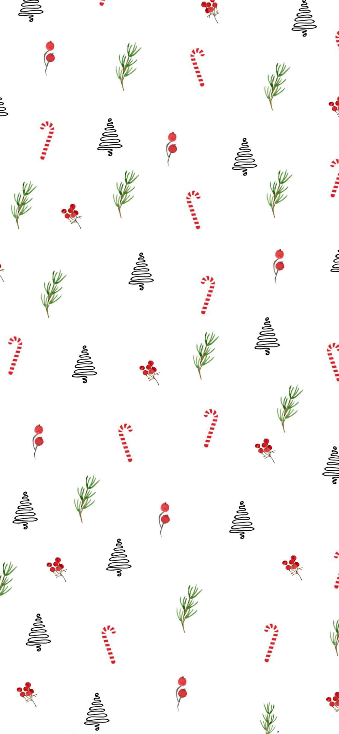 シンプルにクリスマスを祝う 壁紙
