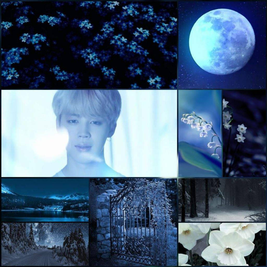 ジミン BTS 美しい幻想的な月 壁紙