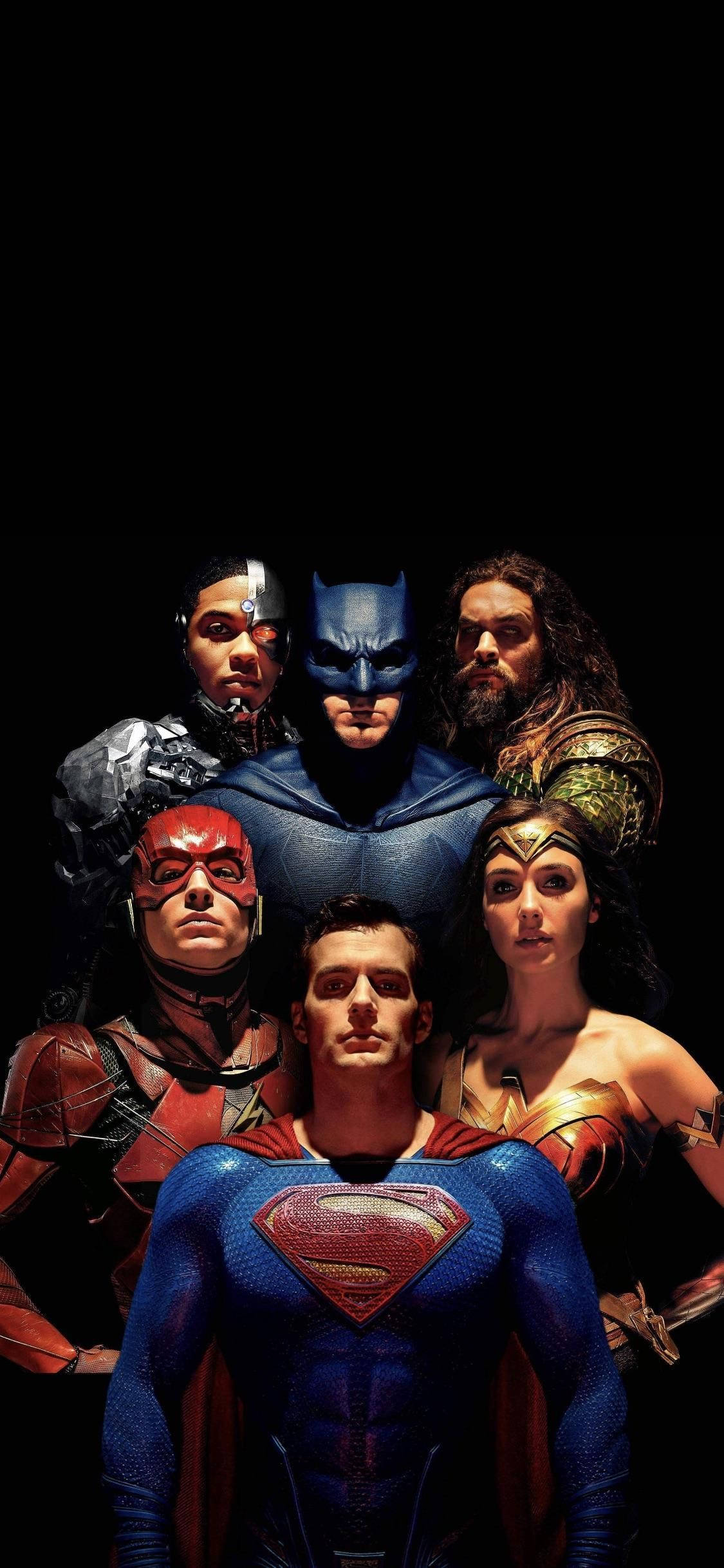 ジャスティス・リーグ 映画キャラクターフォン 壁紙