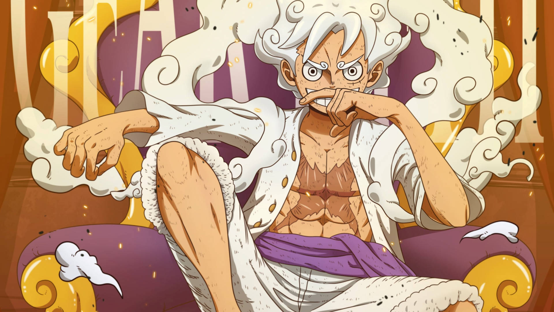 ジョイボーイ・ルフィ かっこいい表情 — かっこいいGIF 壁紙