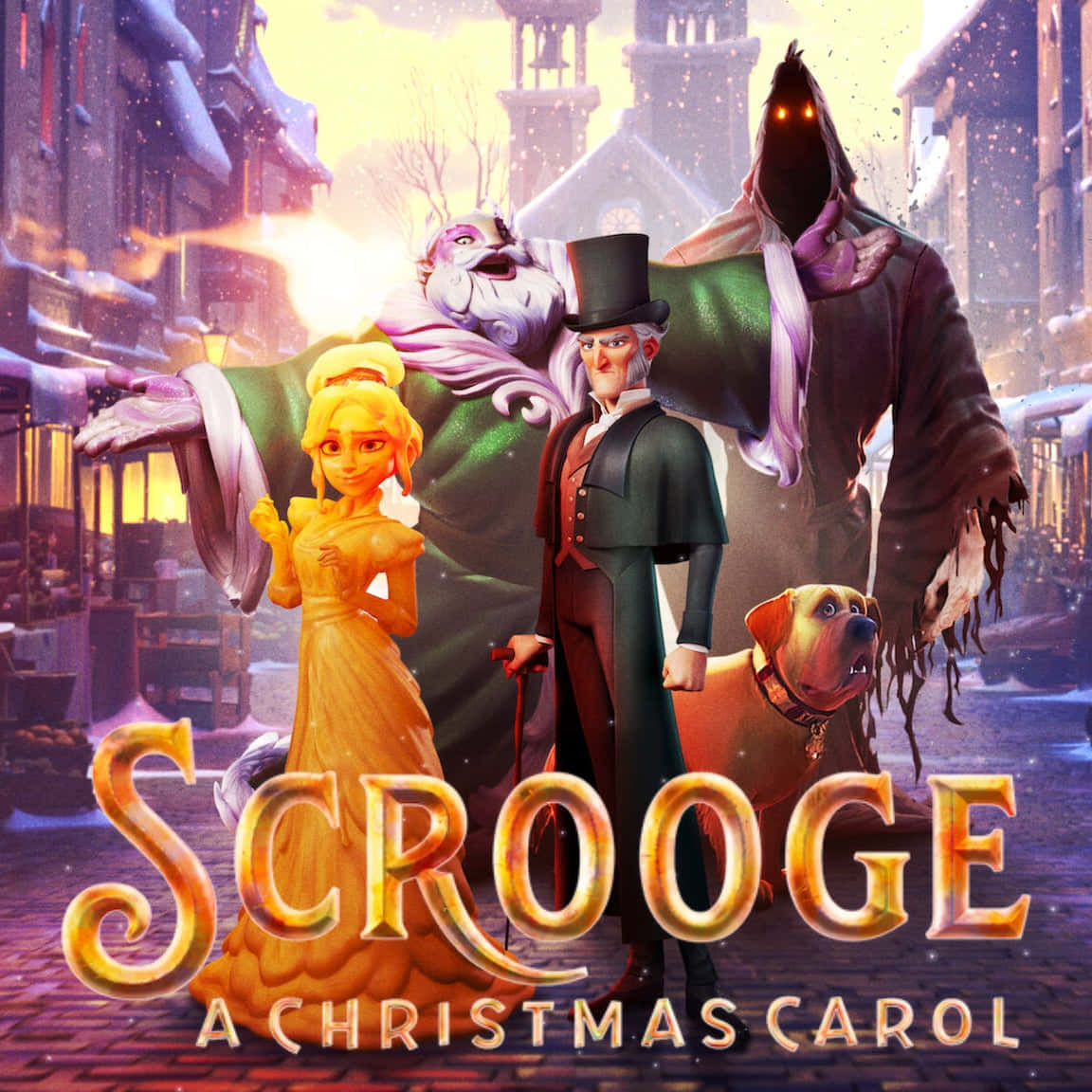 スクルージ クリスマス・キャロル 壁紙