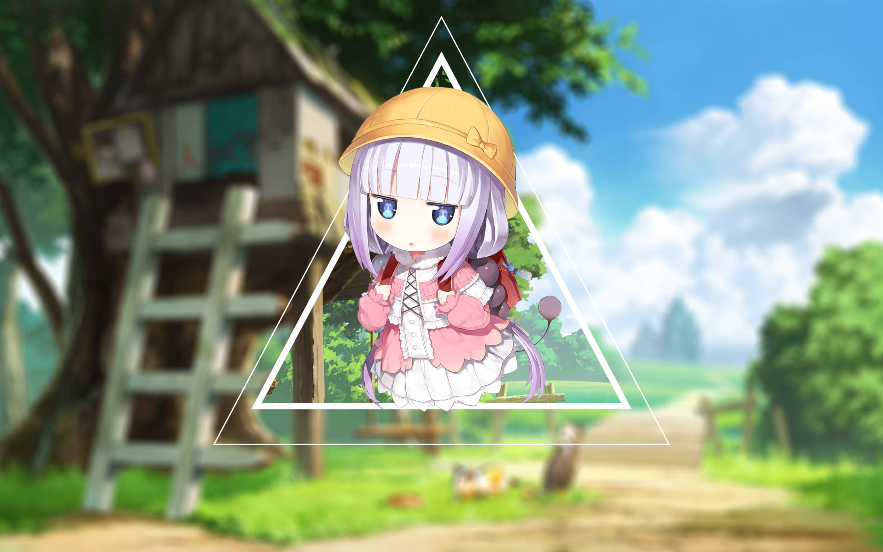 スタイリッシュなアニメプロフィール - 小林カンナ 壁紙