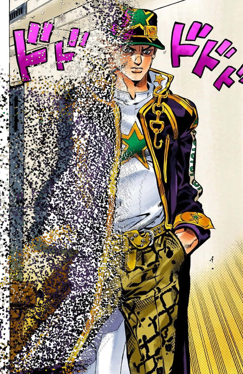 スタイリッシュなポーズのジョジョ・クジョ 壁紙