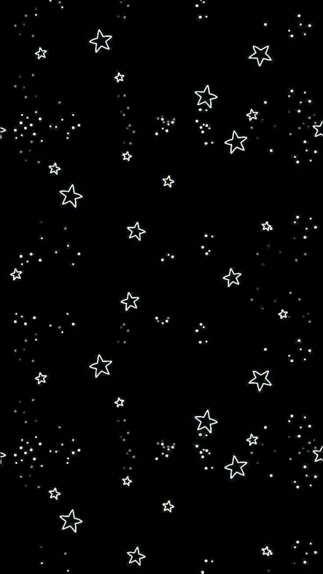 スタイリッシュな星空グランジ風iPhone壁紙 壁紙