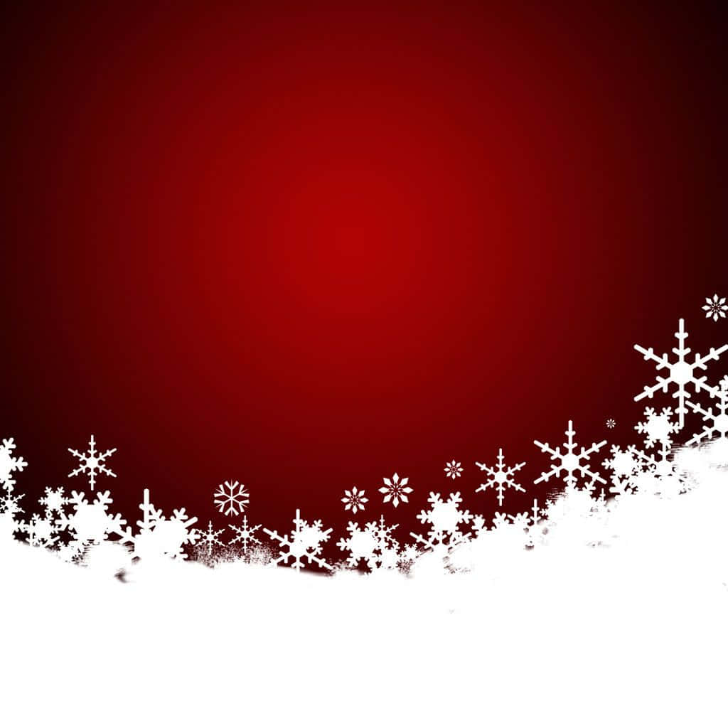 スタイリッシュにクリスマスを祝う、このお祭り気分あふれる赤いクリスマス背景 壁紙