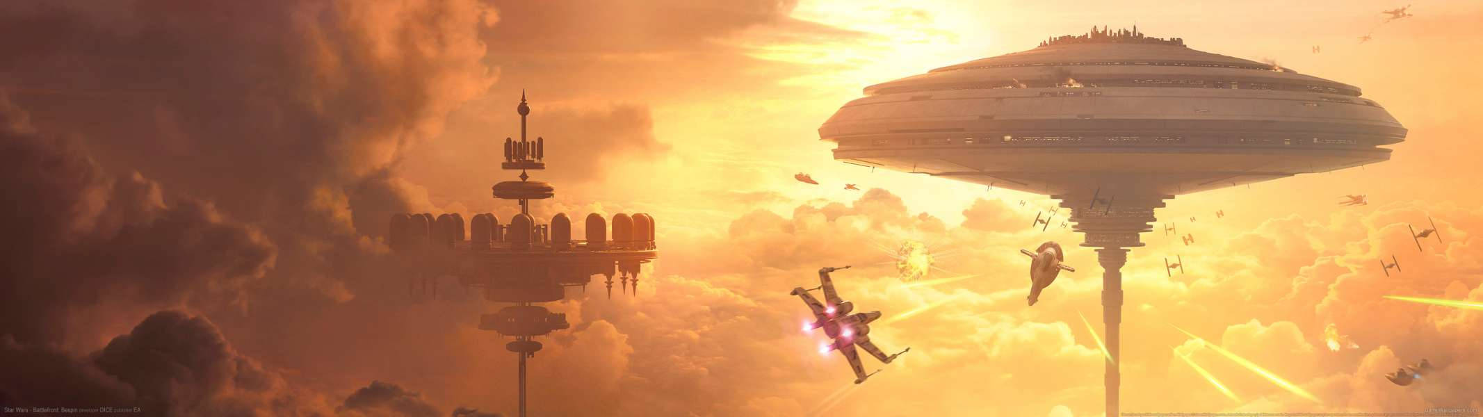 スター・ウォーズ バトルフロント ベスピンで没入感を味わうデュアルスクリーン 壁紙