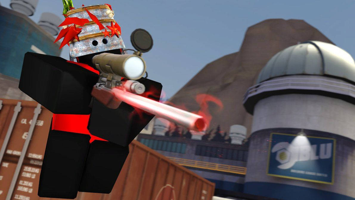 RobloxのスナイパーアバターのHD品質壁紙 — ロブロックス 壁紙