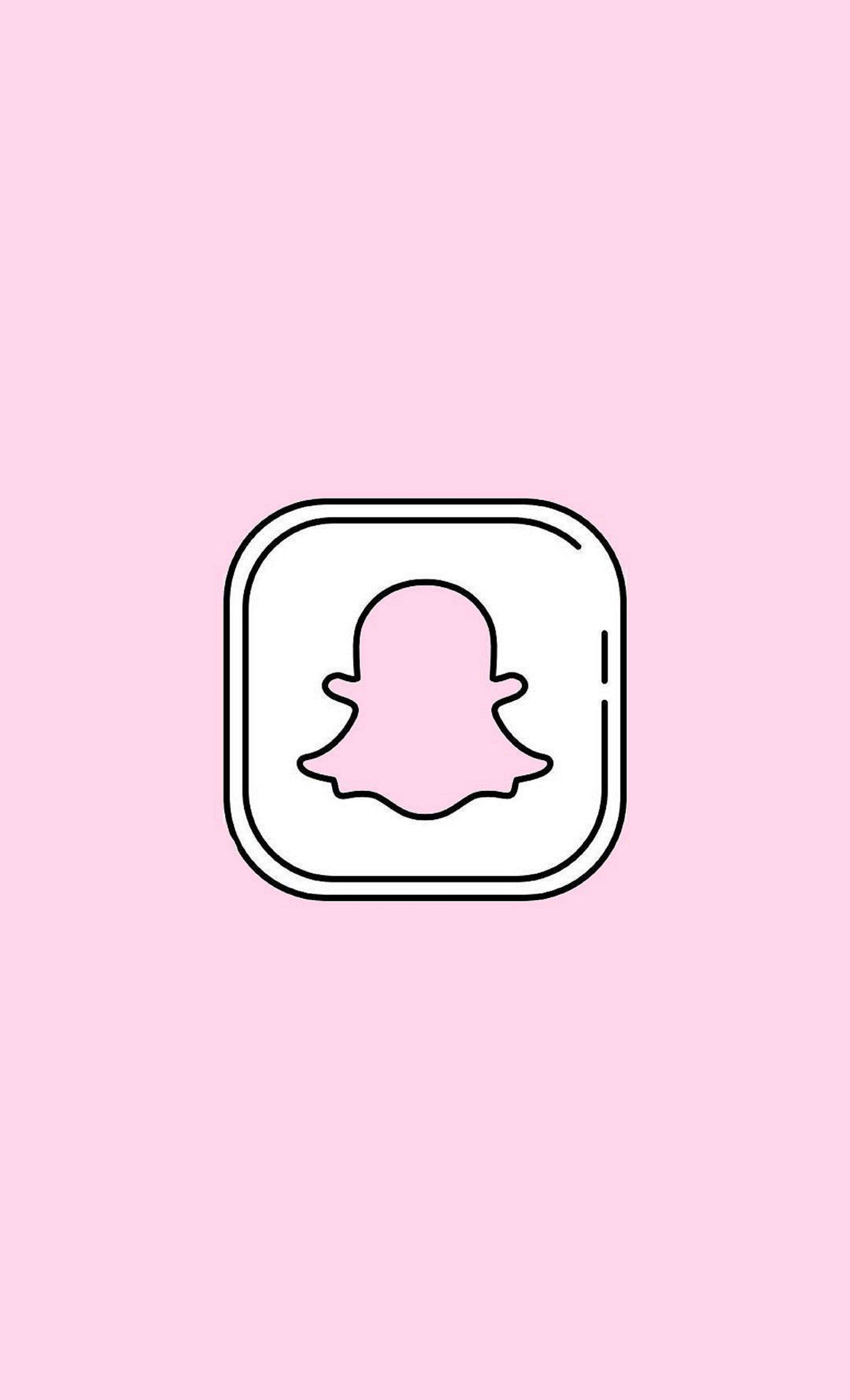 スナップチャット ピンク Instagramアイコン 壁紙
