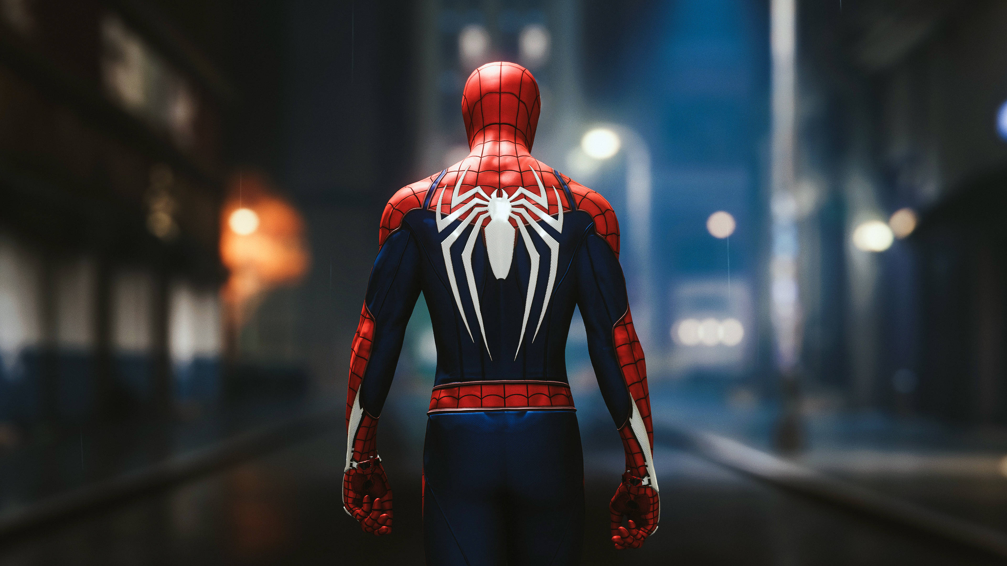 スパイダーマン PS4 路地裏 壁紙