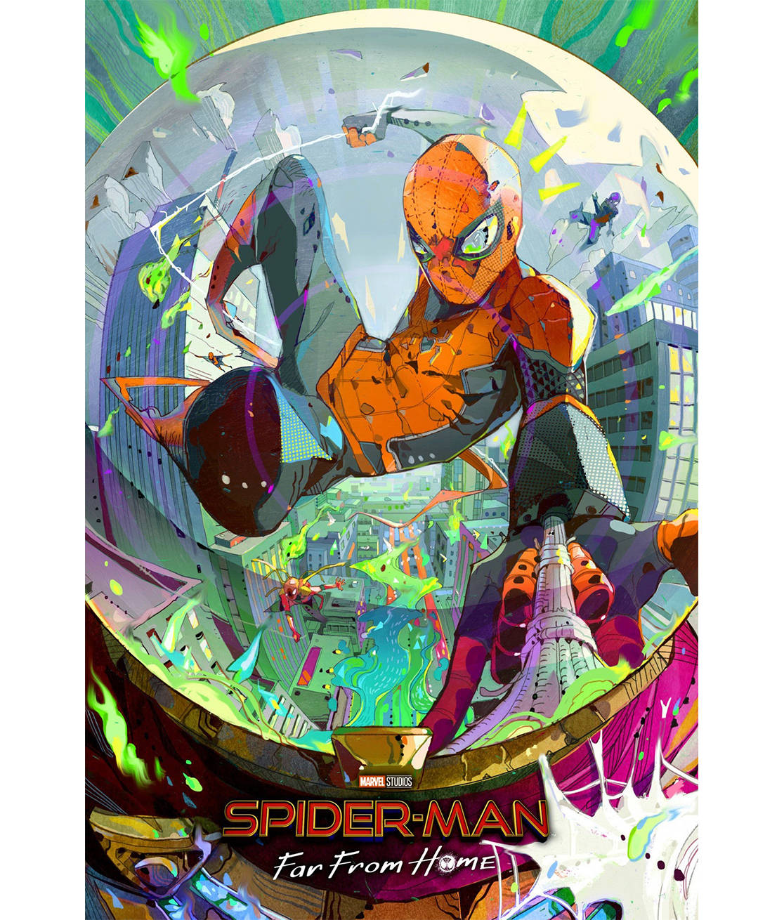 スパイダーマン ファー・フロム・ホーム ファンアート 壁紙