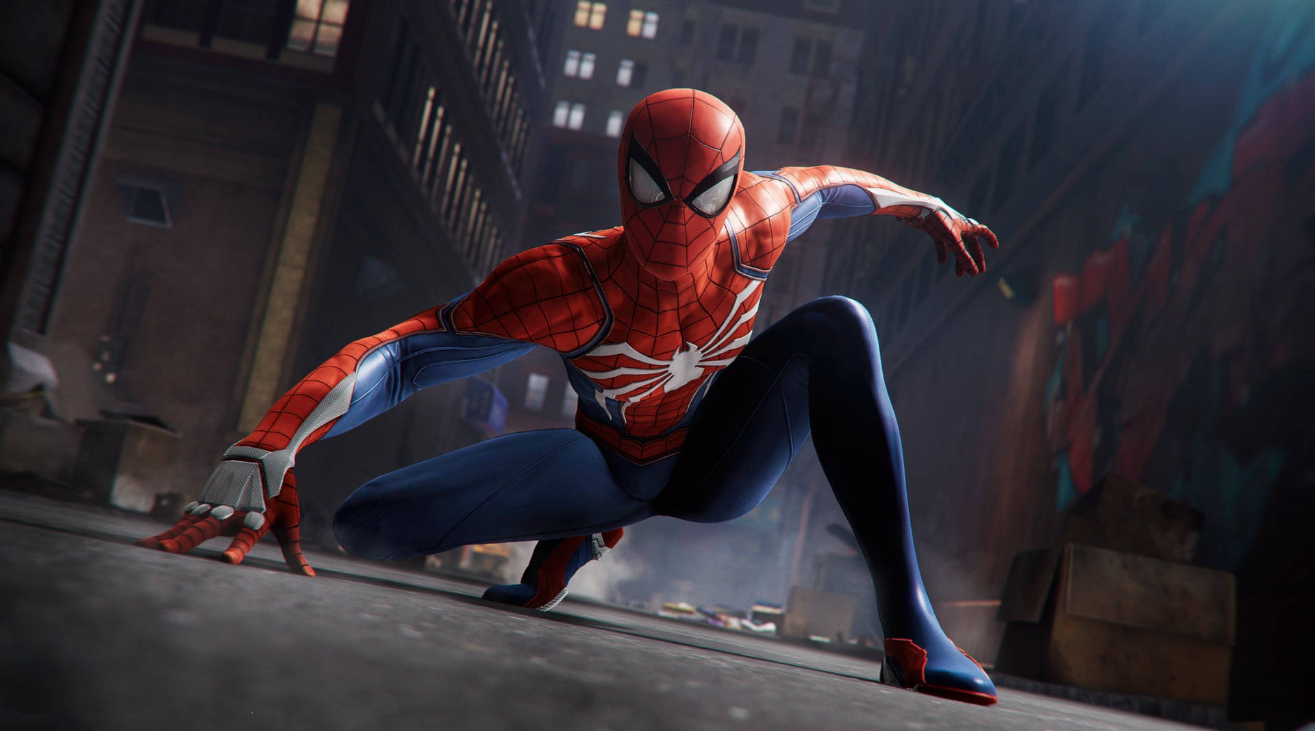 スパイダーマン 構え 1080p ゲーミング