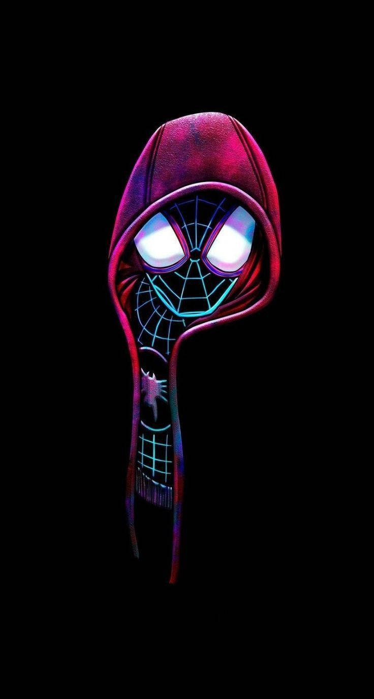 スパイダーマン 黒背景 オールベスト 壁紙