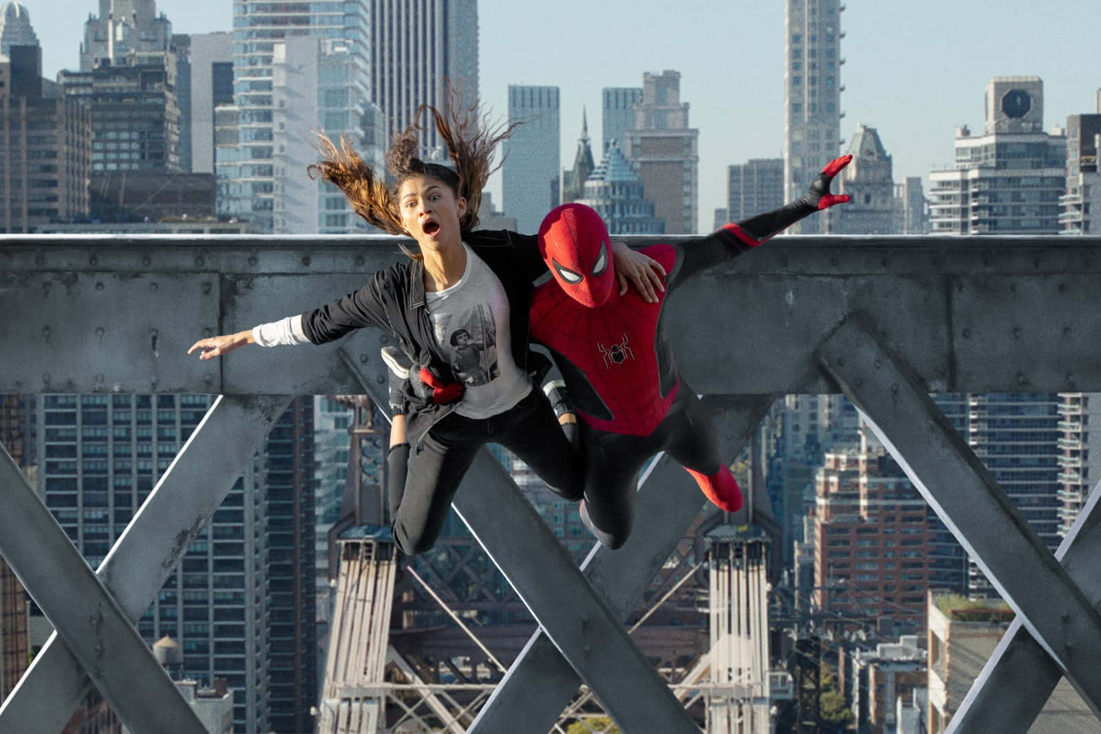 スパイダーマンのクライマックスを感じろ 壁紙