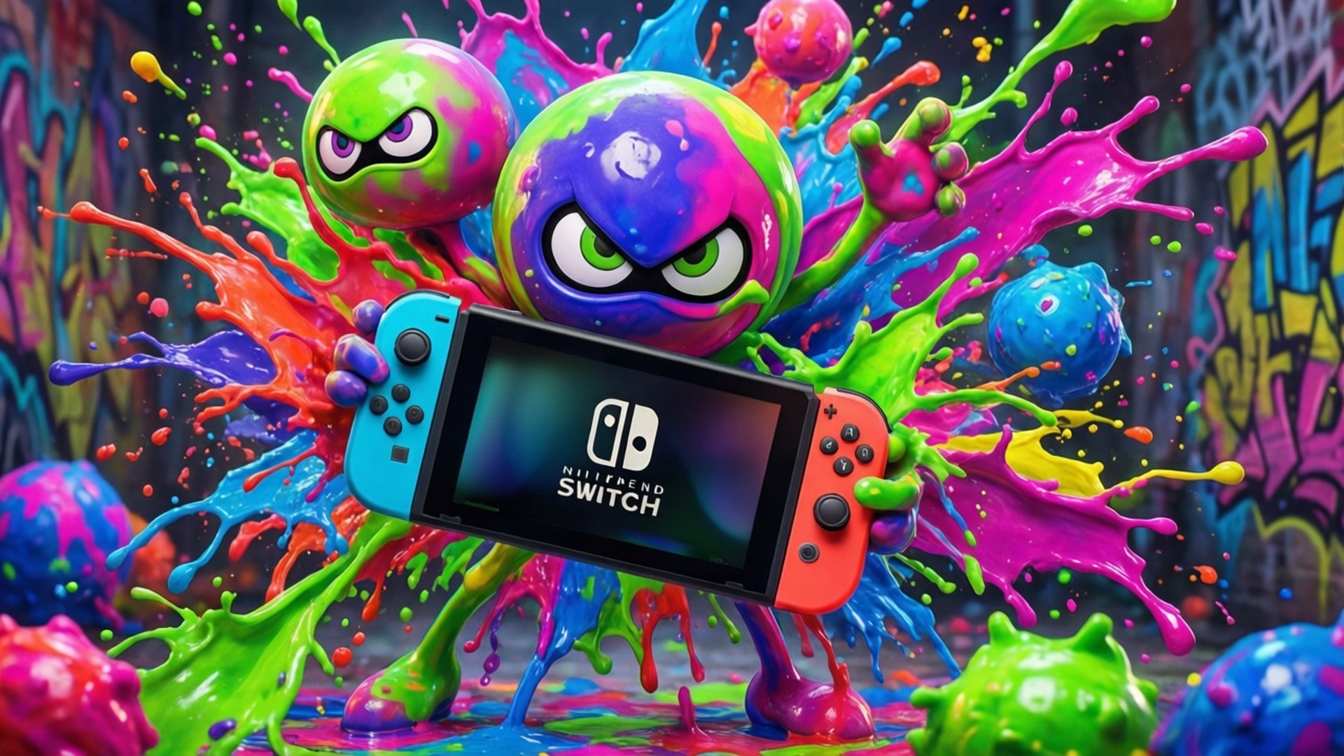 スプラトゥーン インクバトル 壁紙