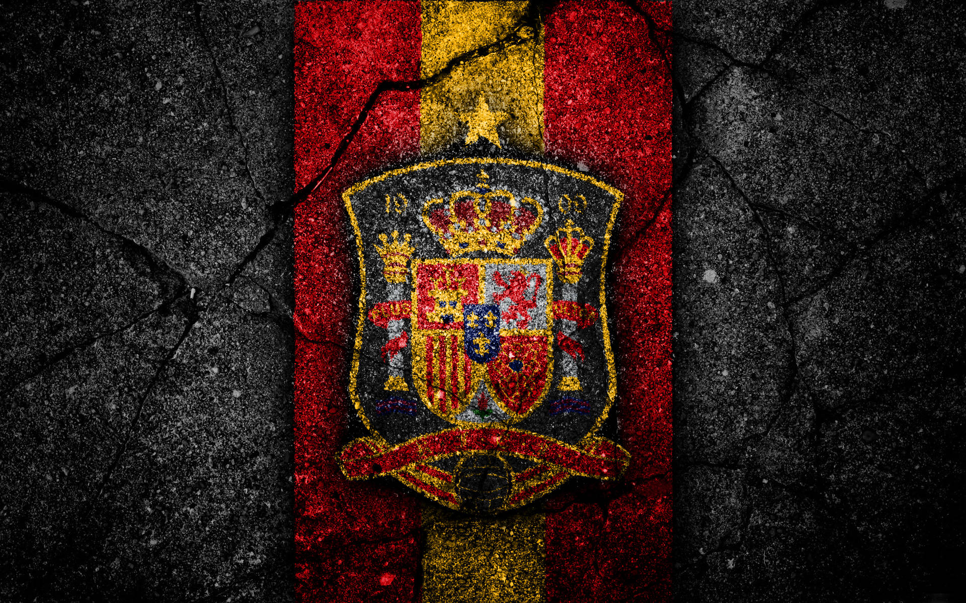 スペイン代表サッカーチーム クリエイティブロゴ — サッカー 壁紙