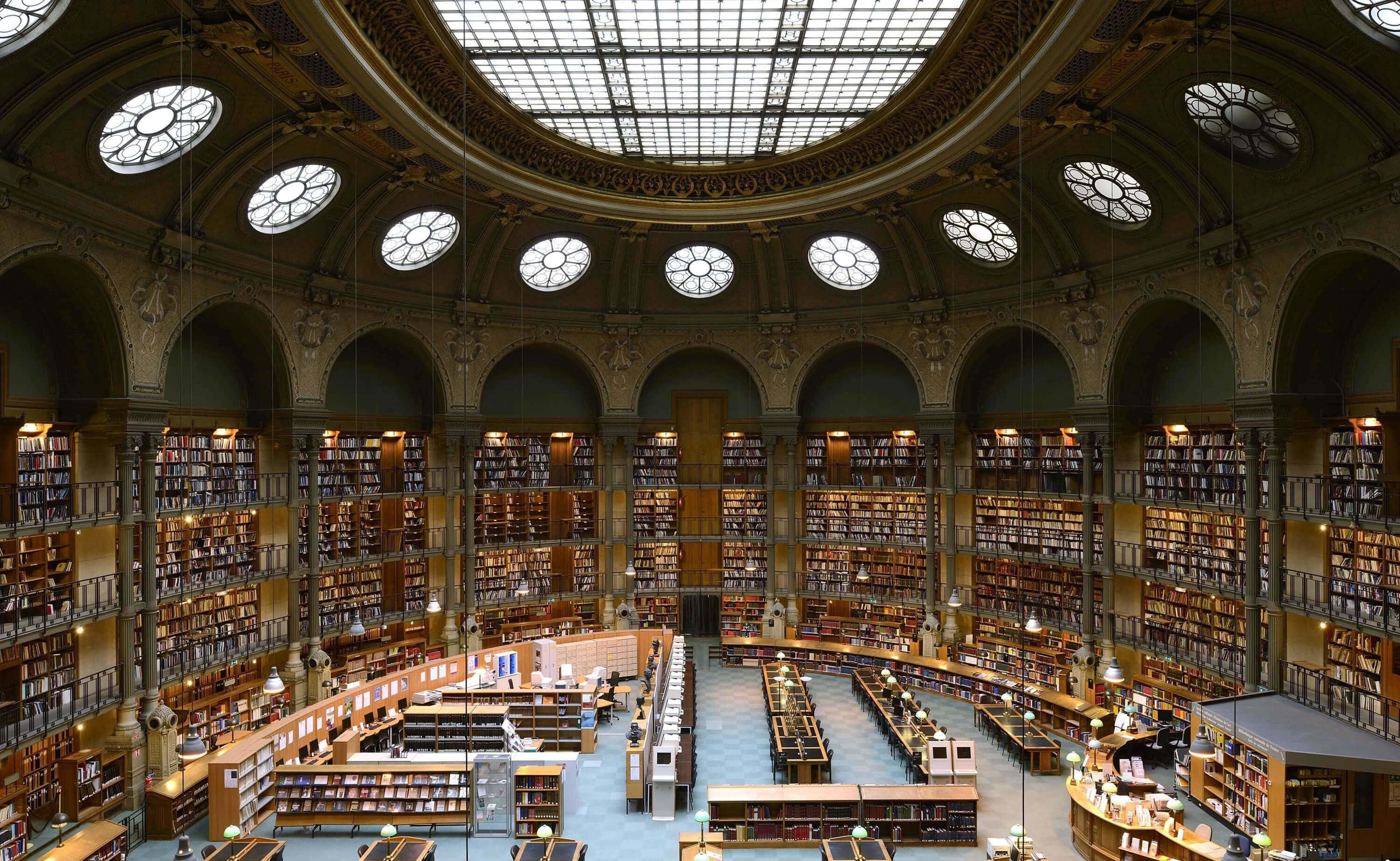 スペイン国立図書館の背景 壁紙