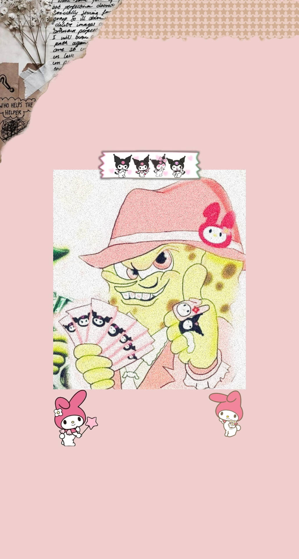 スポンジボブとマイメロディ＆クロミ