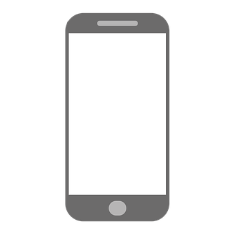 スマートフォンアイコンの空白画面 壁紙