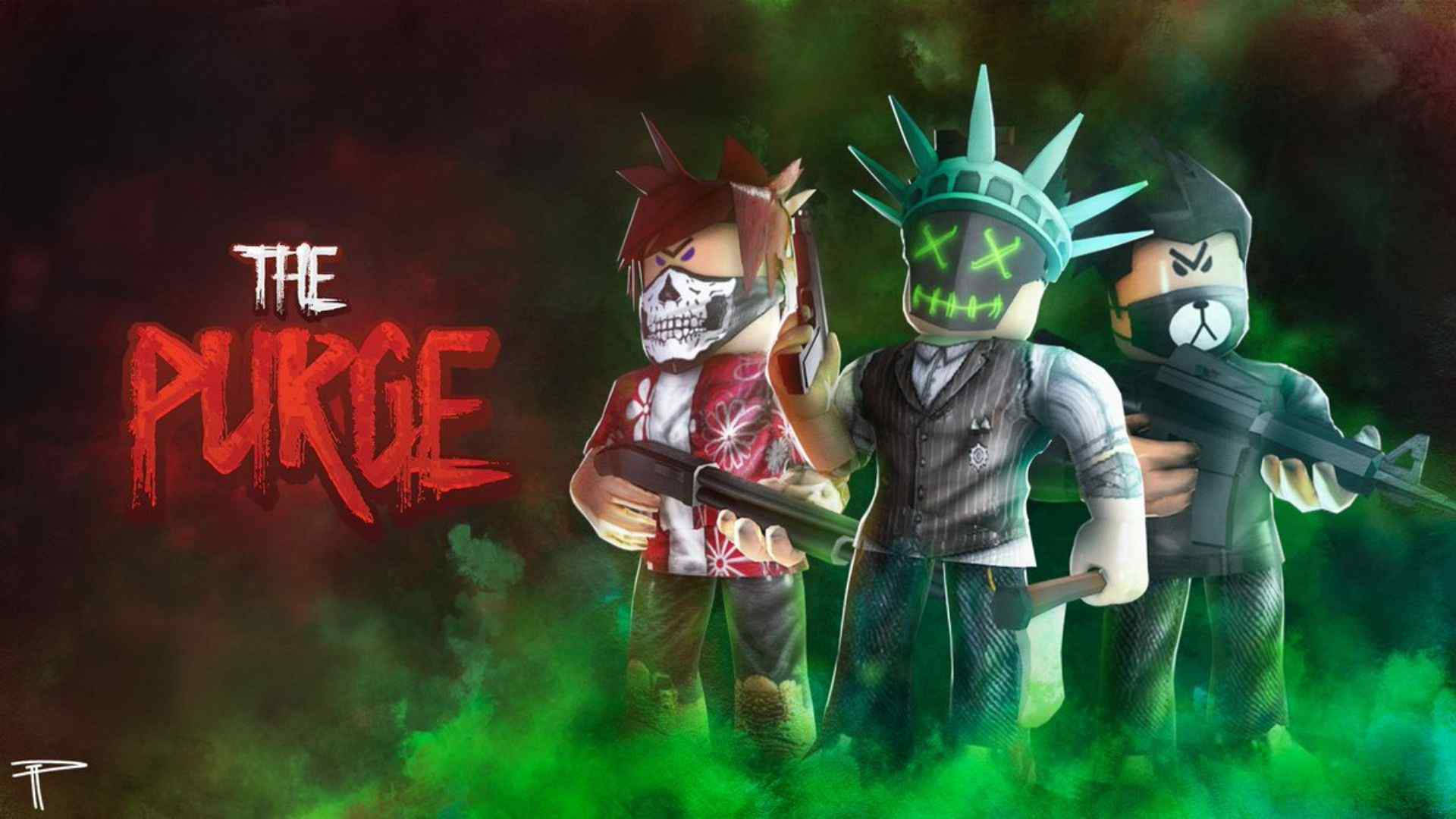 スリリングな冒険、Cool Roblox The Purge 壁紙