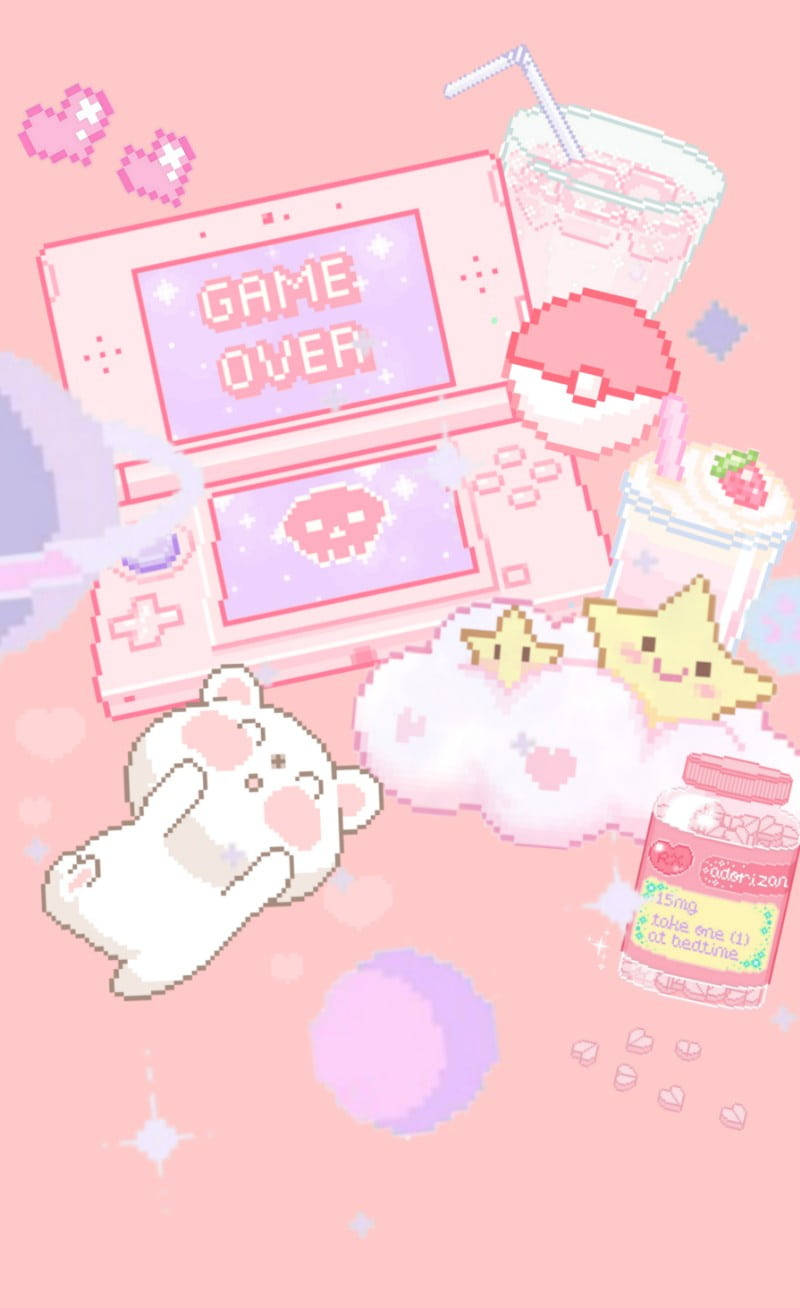 ソフトな美学のゲームオーバー 壁紙