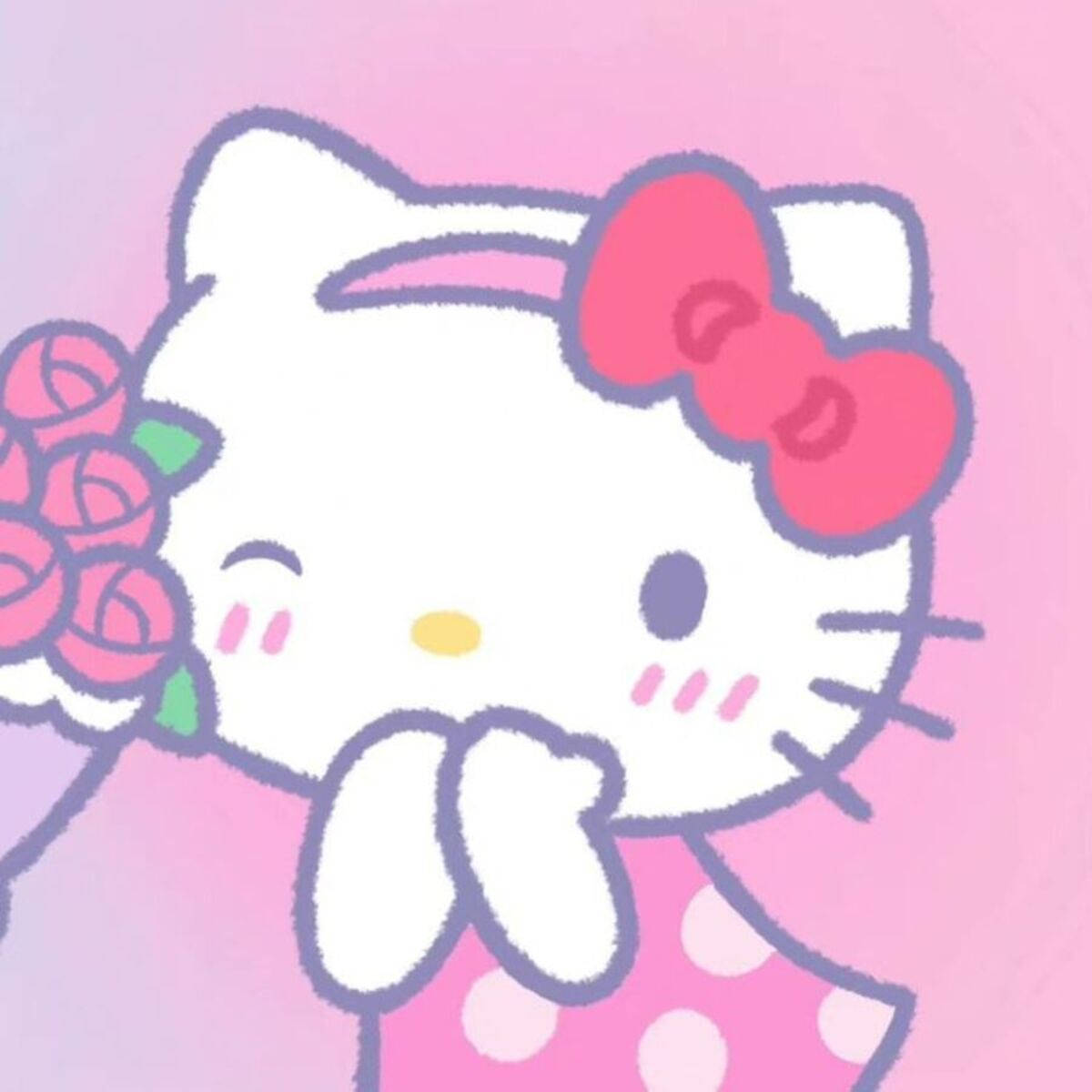 ソフトピンクのハローキティPFP