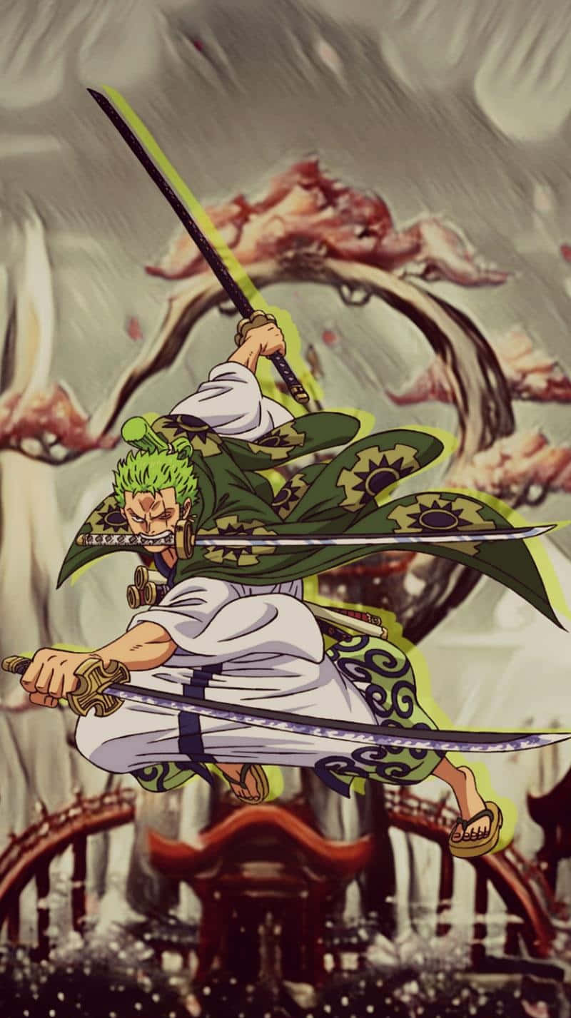 ゾロ ワノ国 戦闘中 壁紙