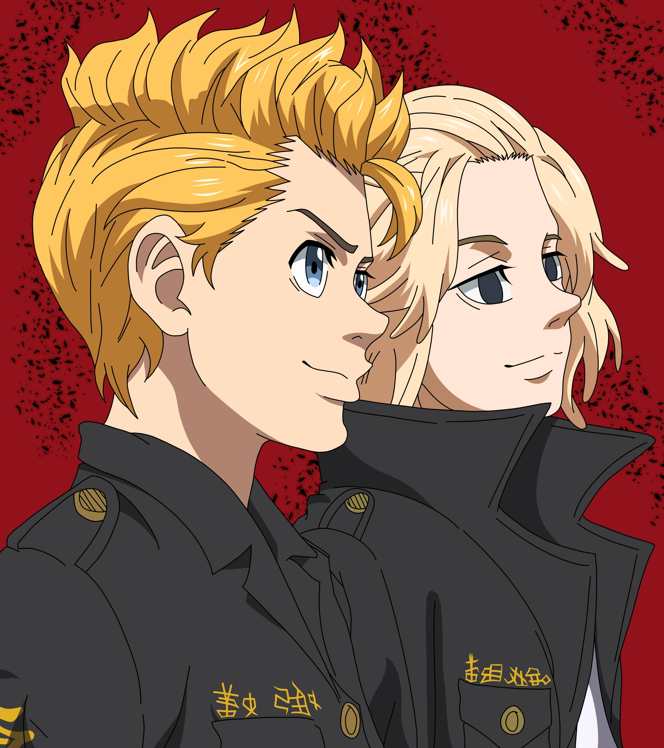 タケミチとマンジロー・サノ 壁紙