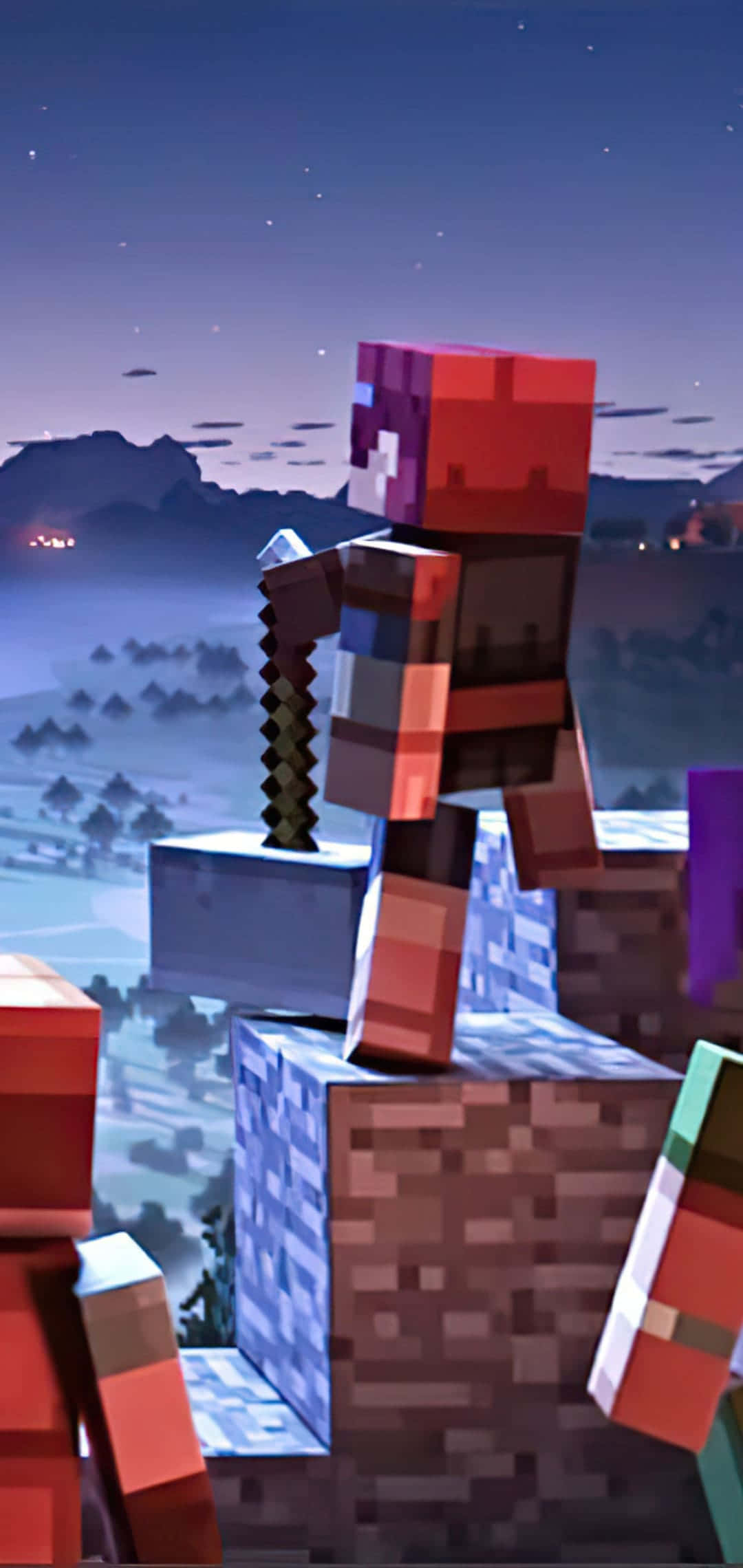 ダンジョンズヒーロー Pixel 3 Minecraft 壁紙