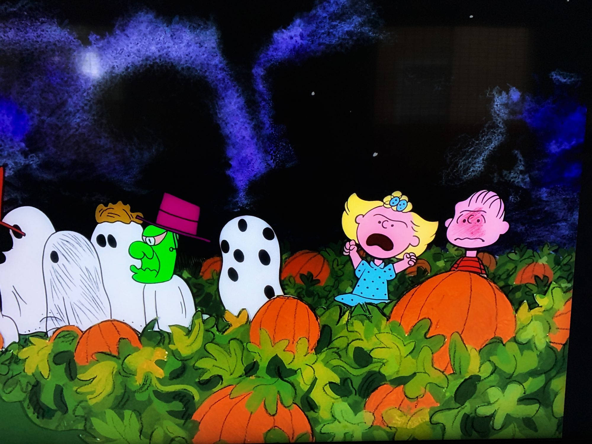 チャーリー・ブラウンと仲間たちのハロウィン散歩 壁紙