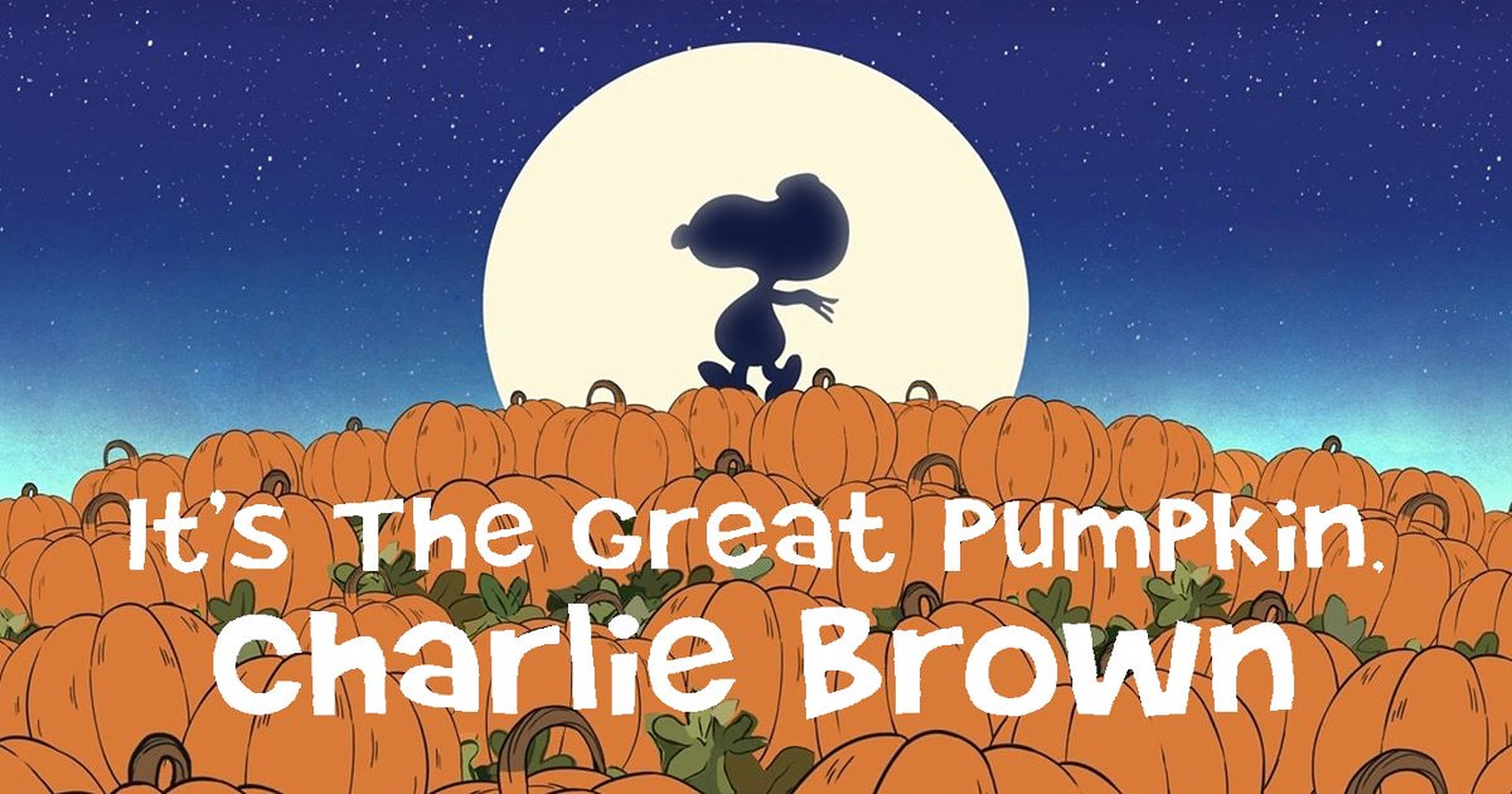 チャーリー・ブラウンのハロウィンカボチャ 壁紙