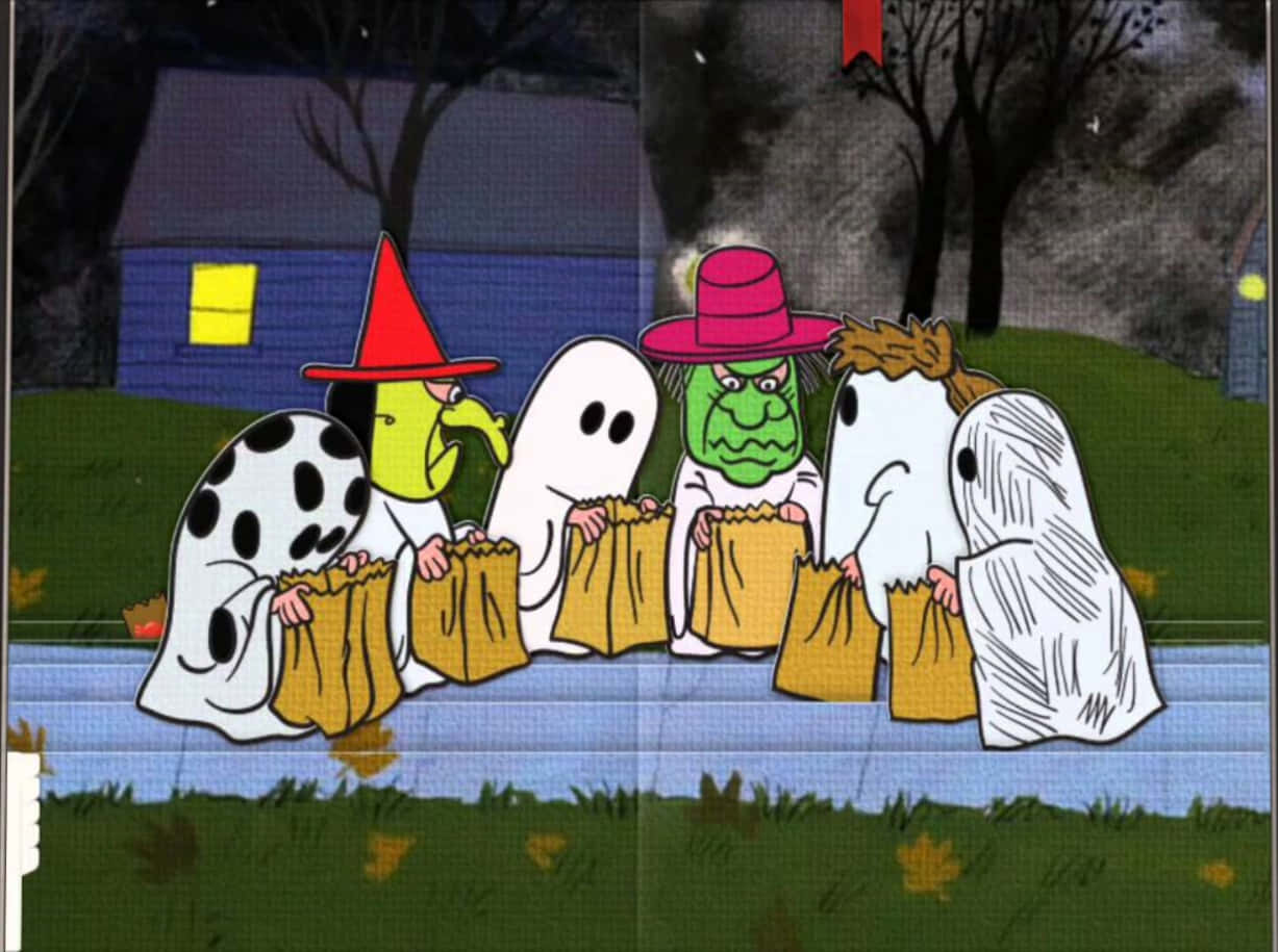 チャーリー・ブラウンのハロウィン画像 壁紙