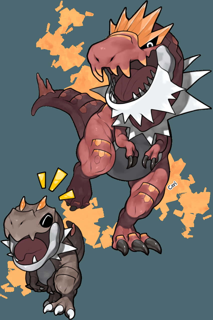 ティラトルとティラミドの追いかけっこ 壁紙