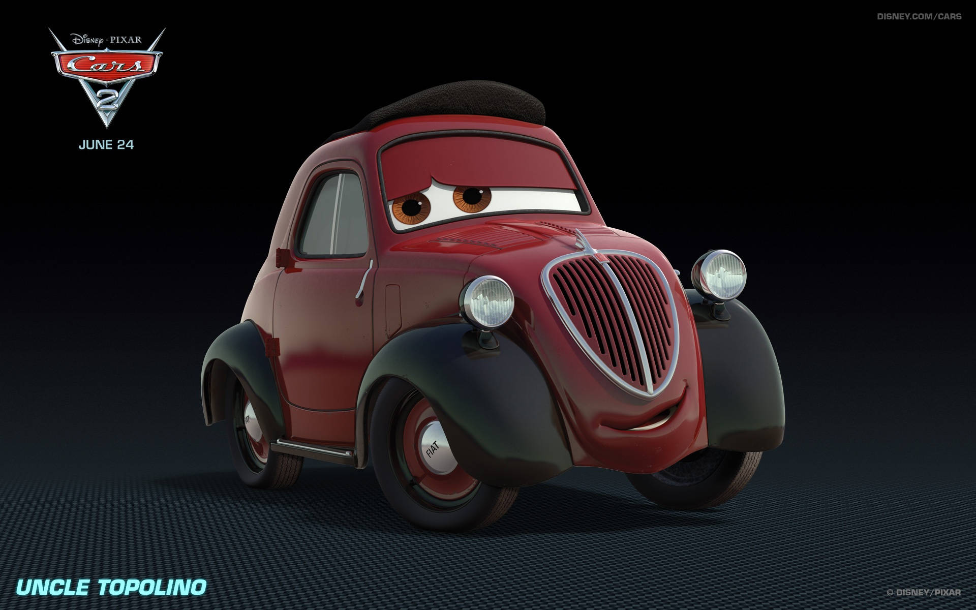 ディズニー ピクサー アンクル・トポリーノ カーズ2 壁紙