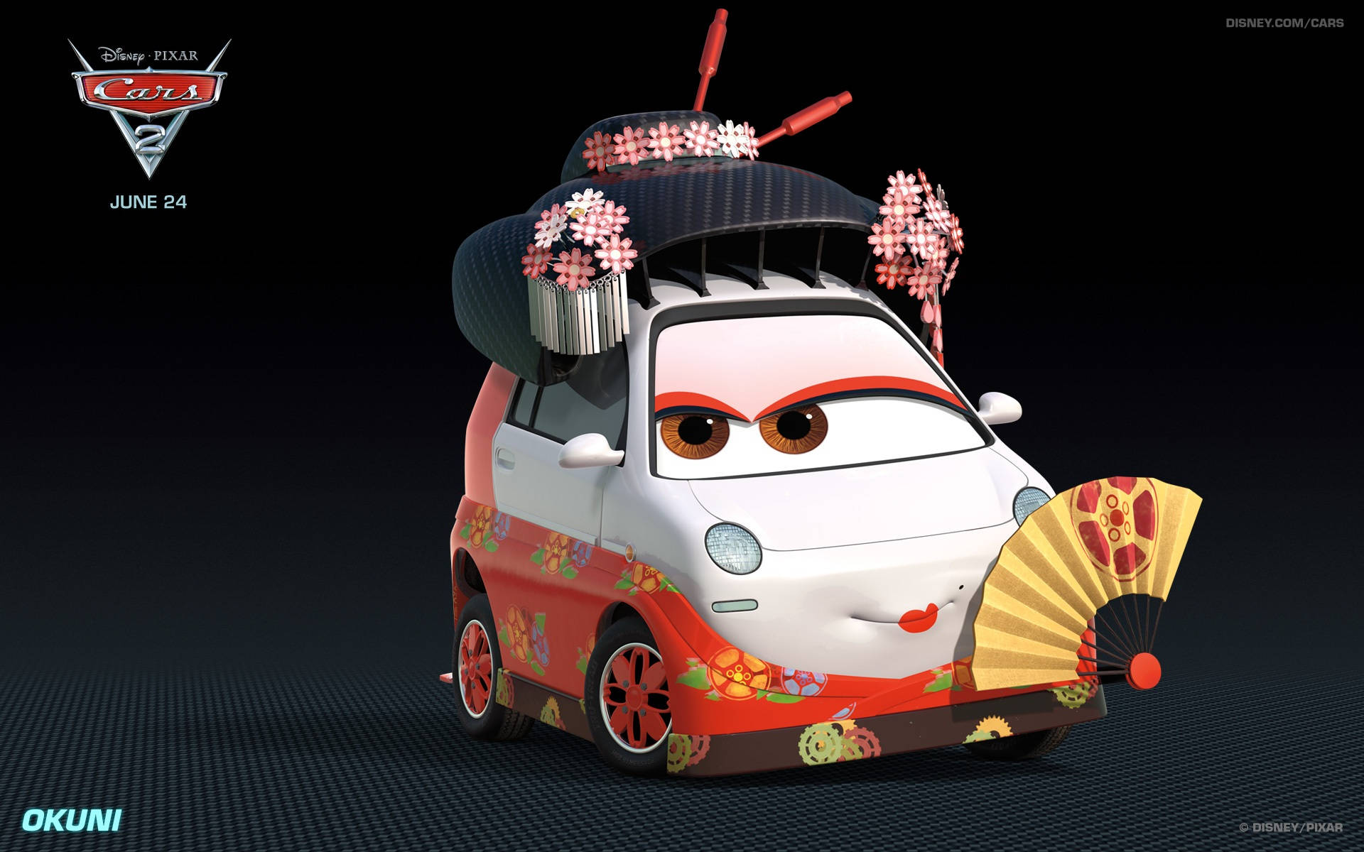 ディズニー・ピクサー オクニ カーズ2 壁紙
