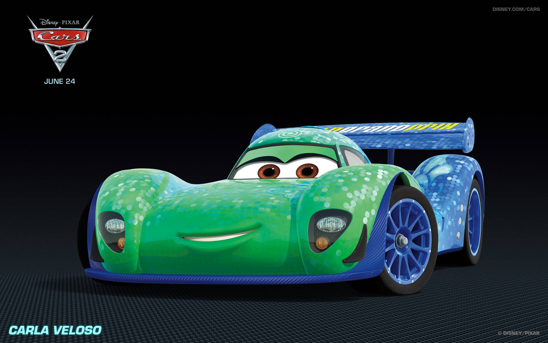 ディズニー・ピクサー カルラ・ヴェローゾ カーズ2 壁紙