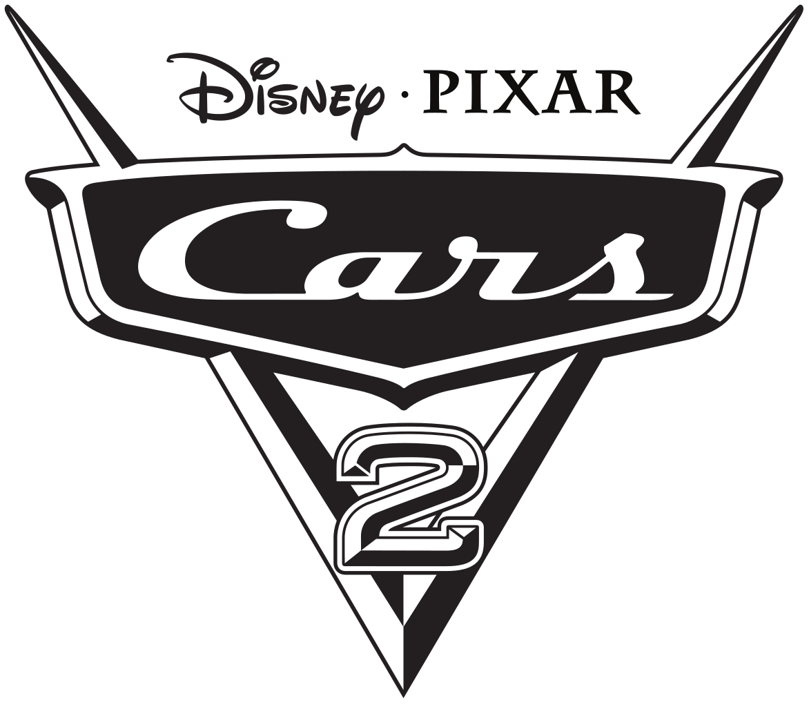 ディズニー・ピクサー『カーズ2』ロゴ 壁紙