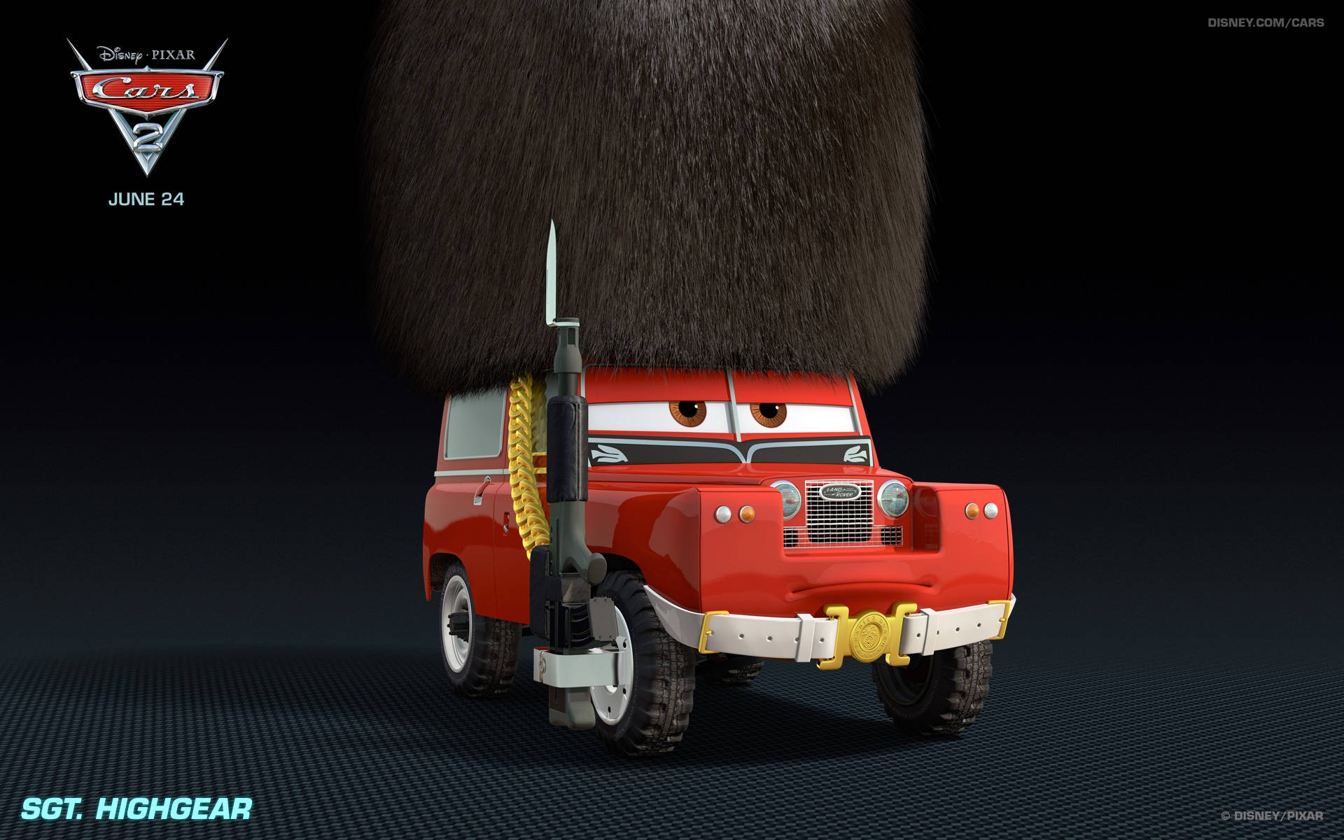 ディズニー・ピクサー サージェント・ハイギア カーズ2 壁紙