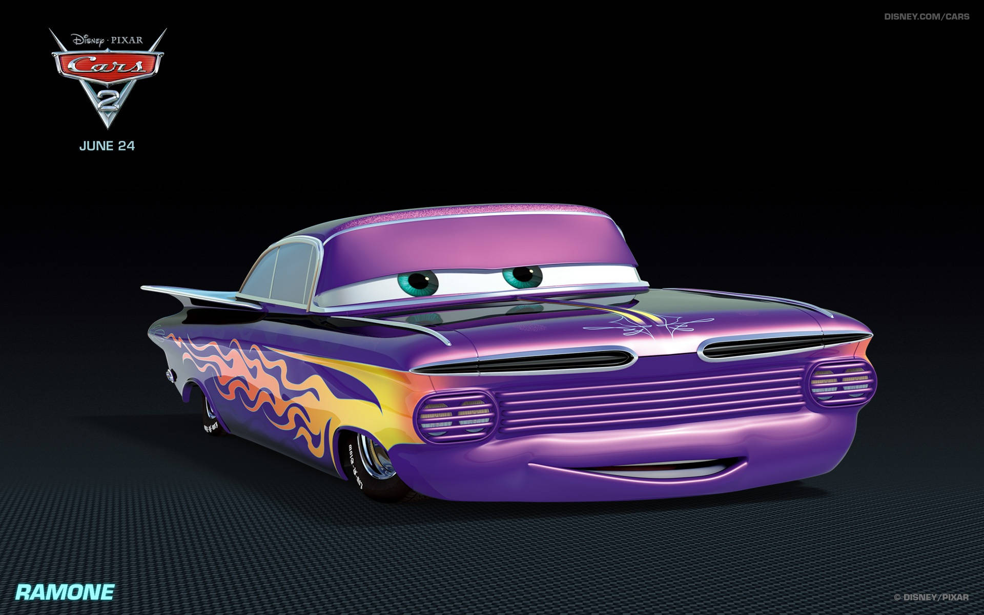 ディズニー・ピクサー ラモーン カーズ2 壁紙