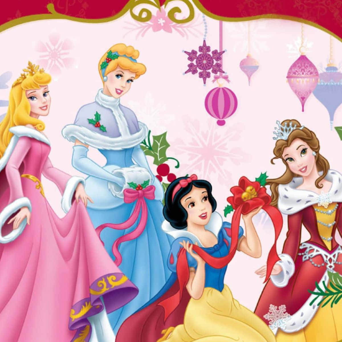ディズニーでクリスマスの魔法を体験しよう 壁紙