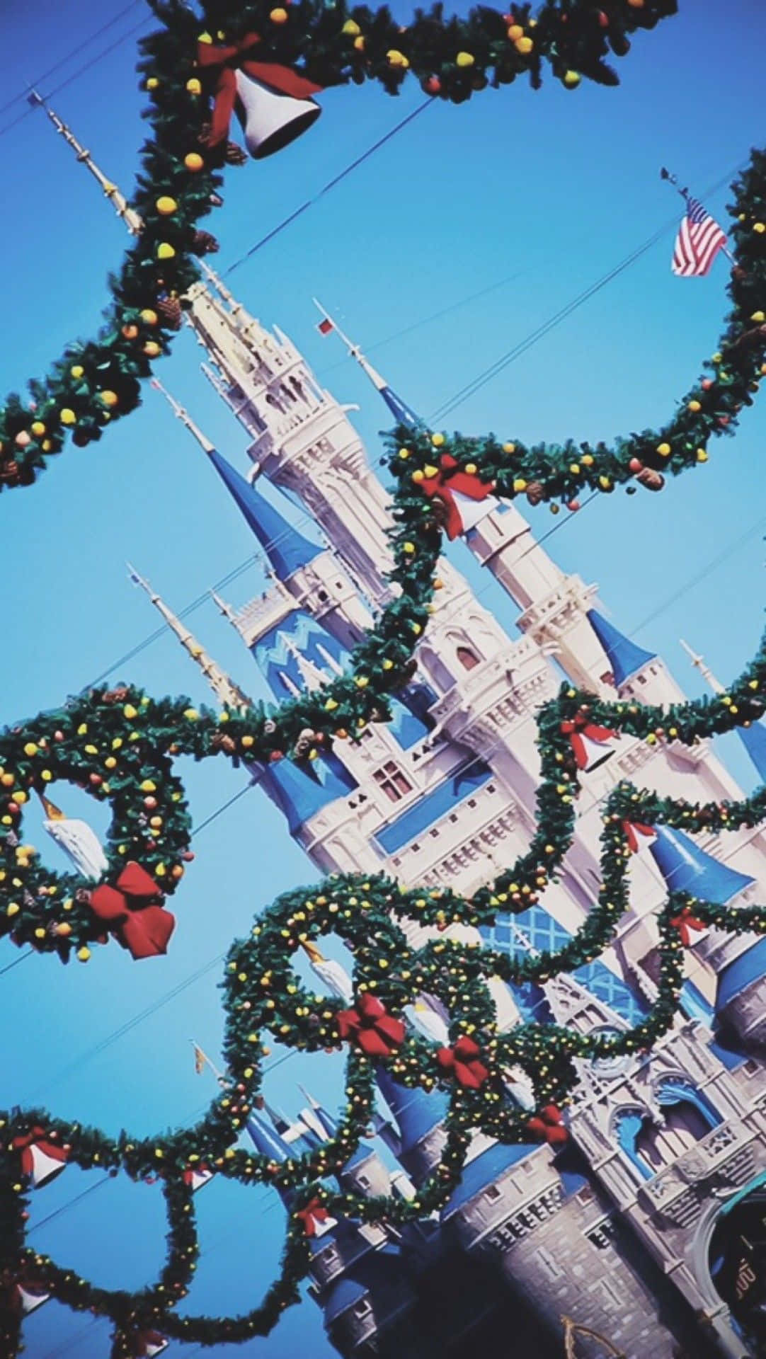 ディズニーと一緒にクリスマスの魔法を祝おう 壁紙