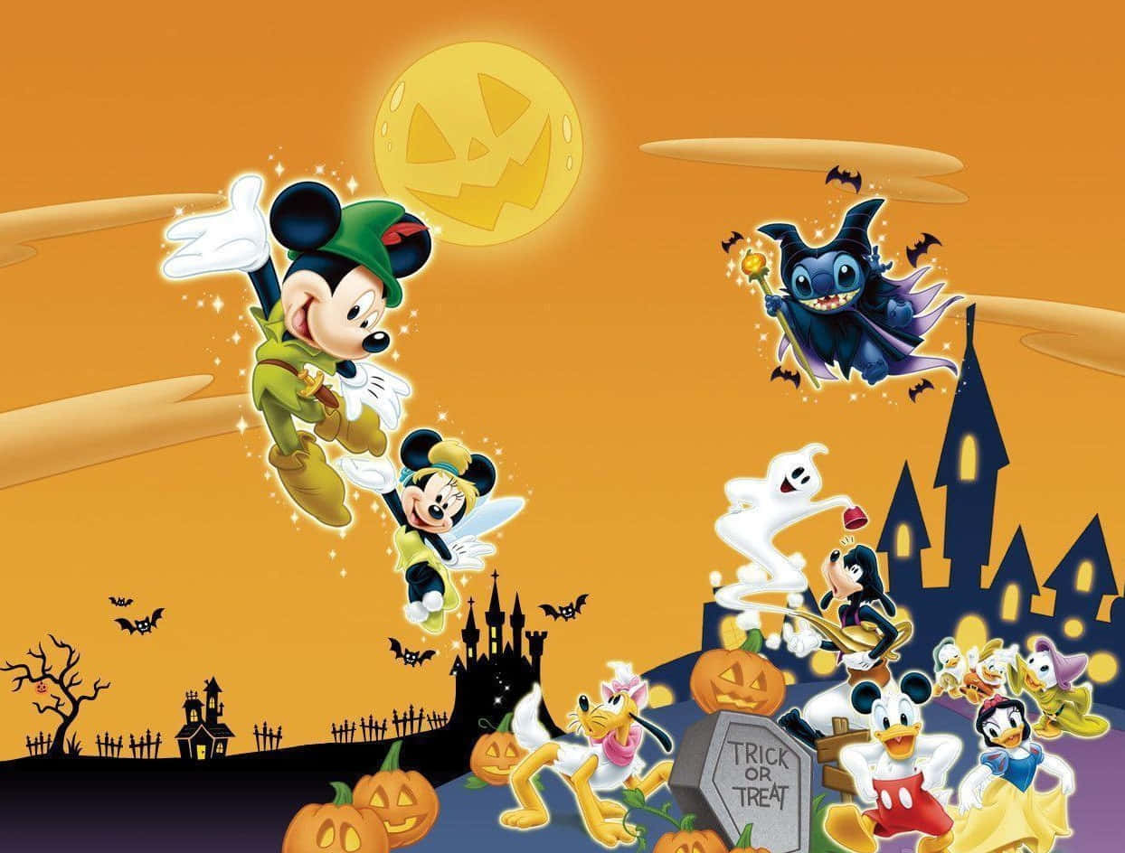 ディズニーのハロウィン・セレブレーション 壁紙