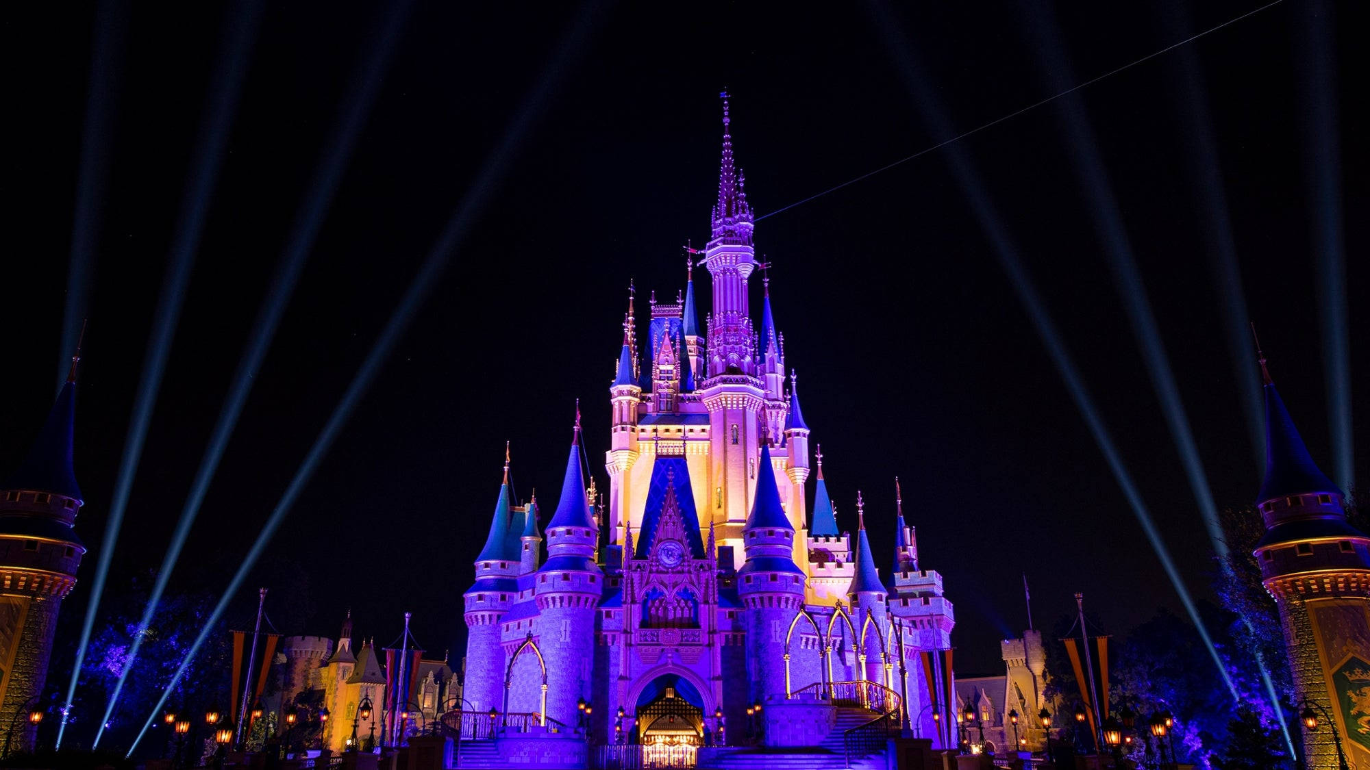 ディズニーワールドの夜 壁紙