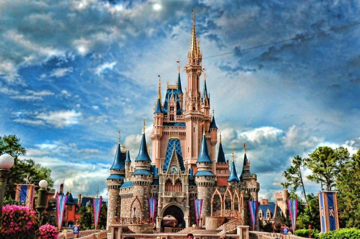 ディズニーワールドの美しい空のデスクトップ 壁紙