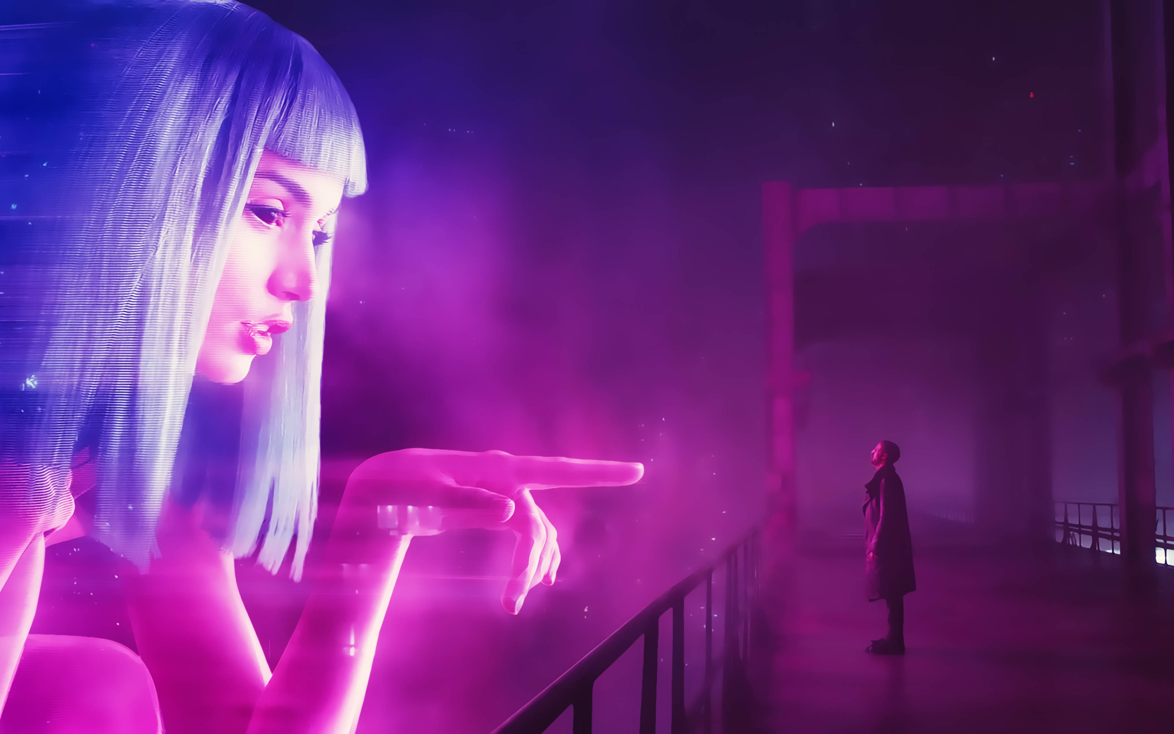 デジタルコンパニオン ジョイ ブレードランナー2049 4K 壁紙
