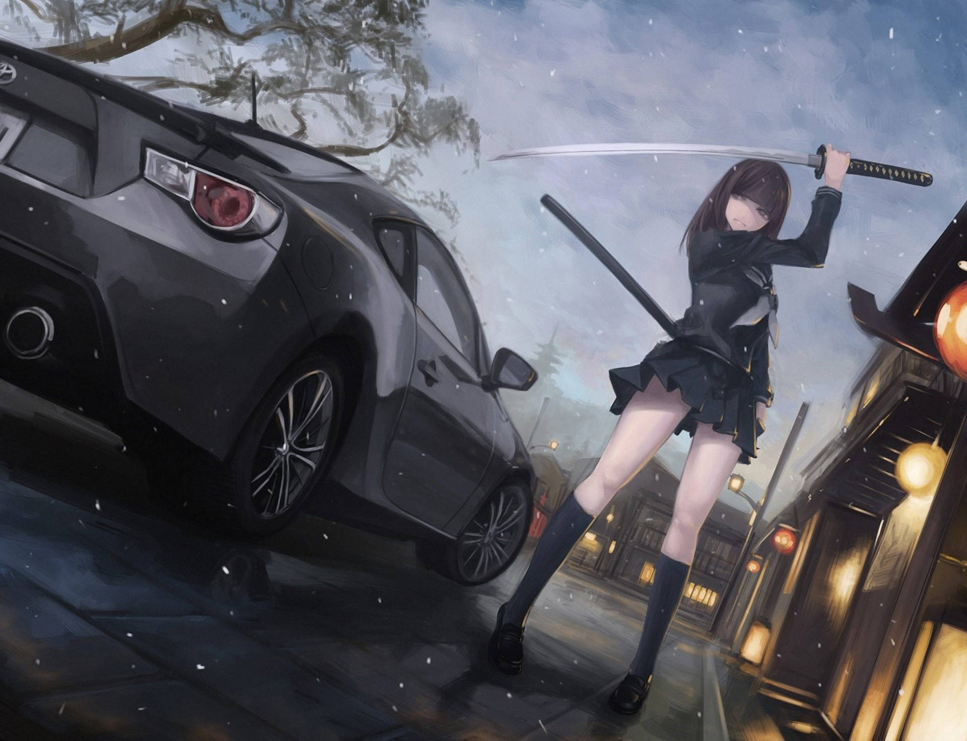 トヨタ86 アニメカー 壁紙
