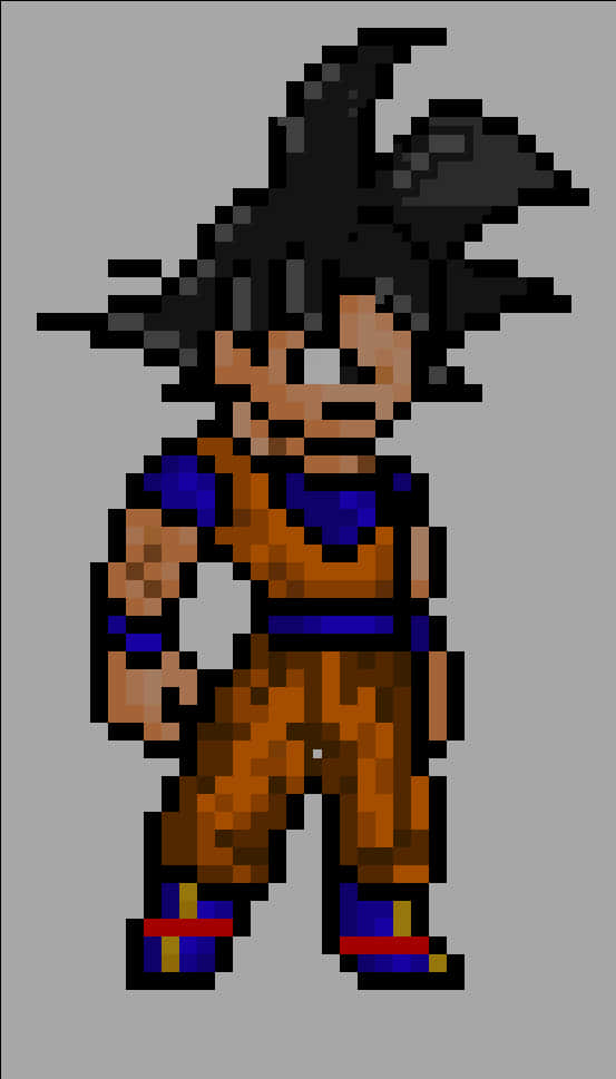 ドット絵 悟空 ドラゴンボール 壁紙