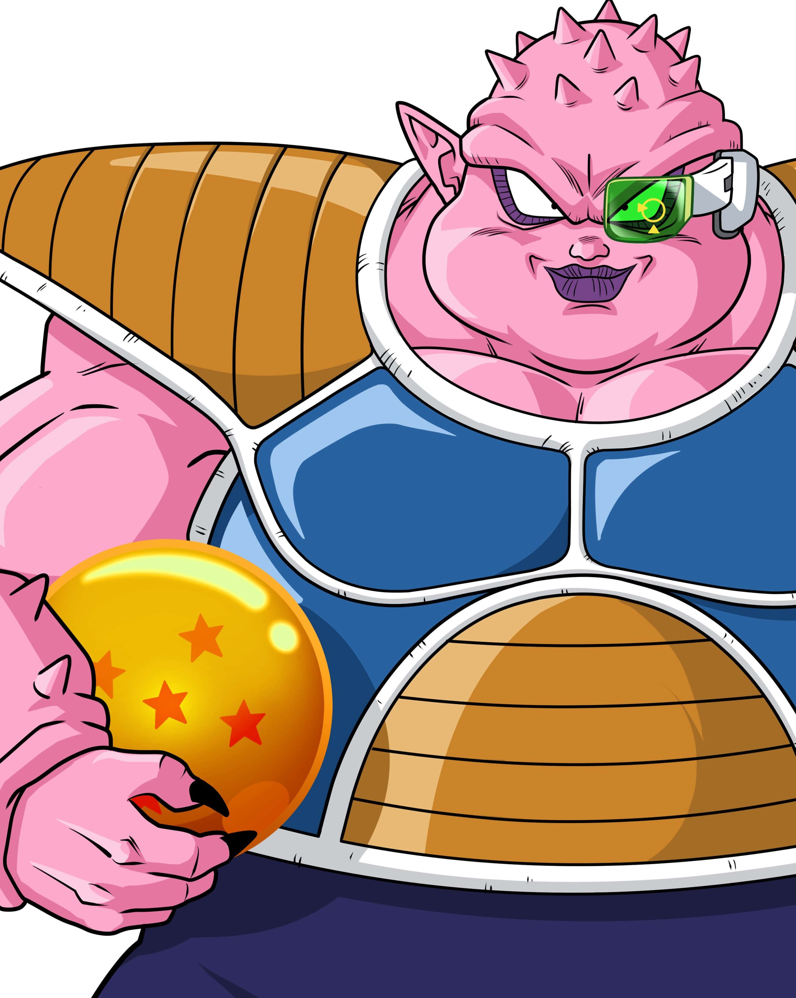 ドドリアに装着されたフュージョンシールド 壁紙